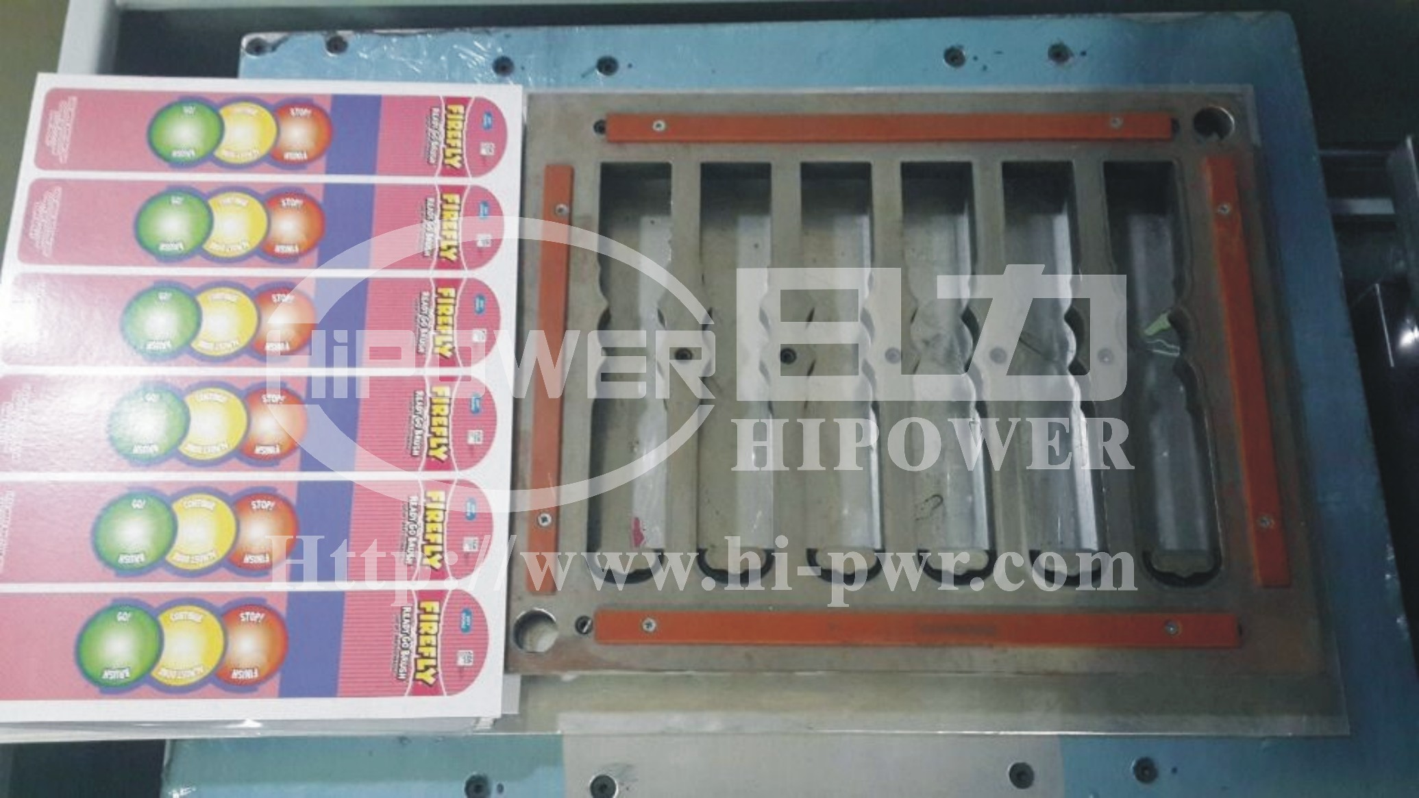 自動滑臺式PVC,牙刷包裝機(jī)器